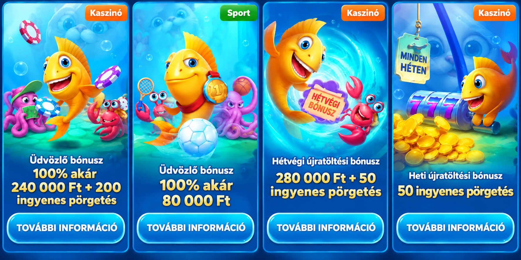 Spinfin welcome bonus banner